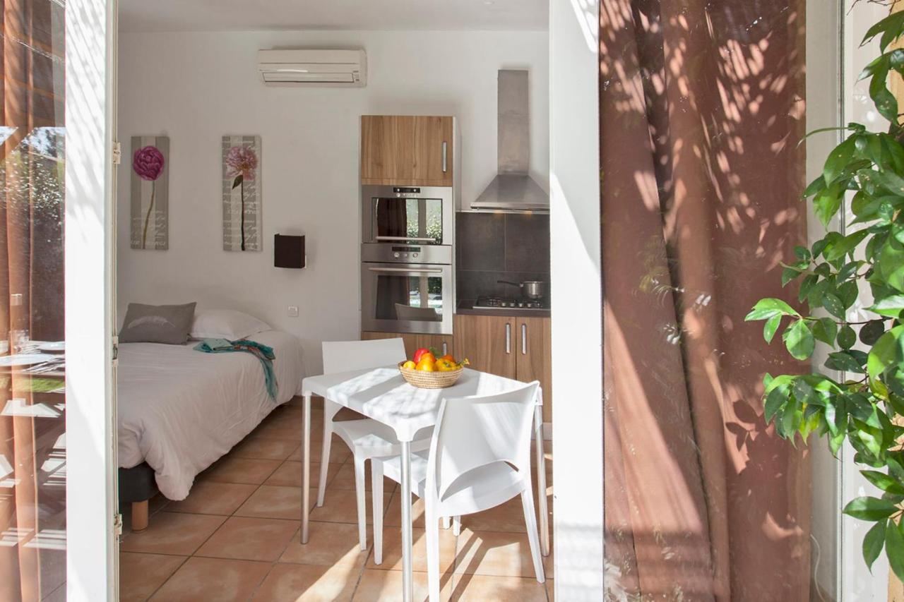 Amarylis A Calvi Location 2 Pers Avec Clim Jardin Piscine Et Barbecue Βίλα Εξωτερικό φωτογραφία